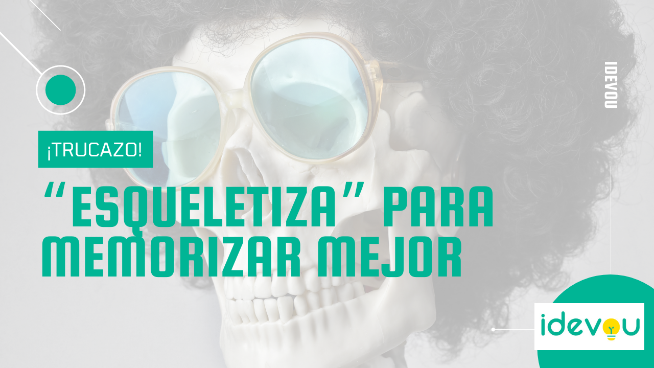 ¡TRUCAZO! Utiliza este método para memorizar más rápido